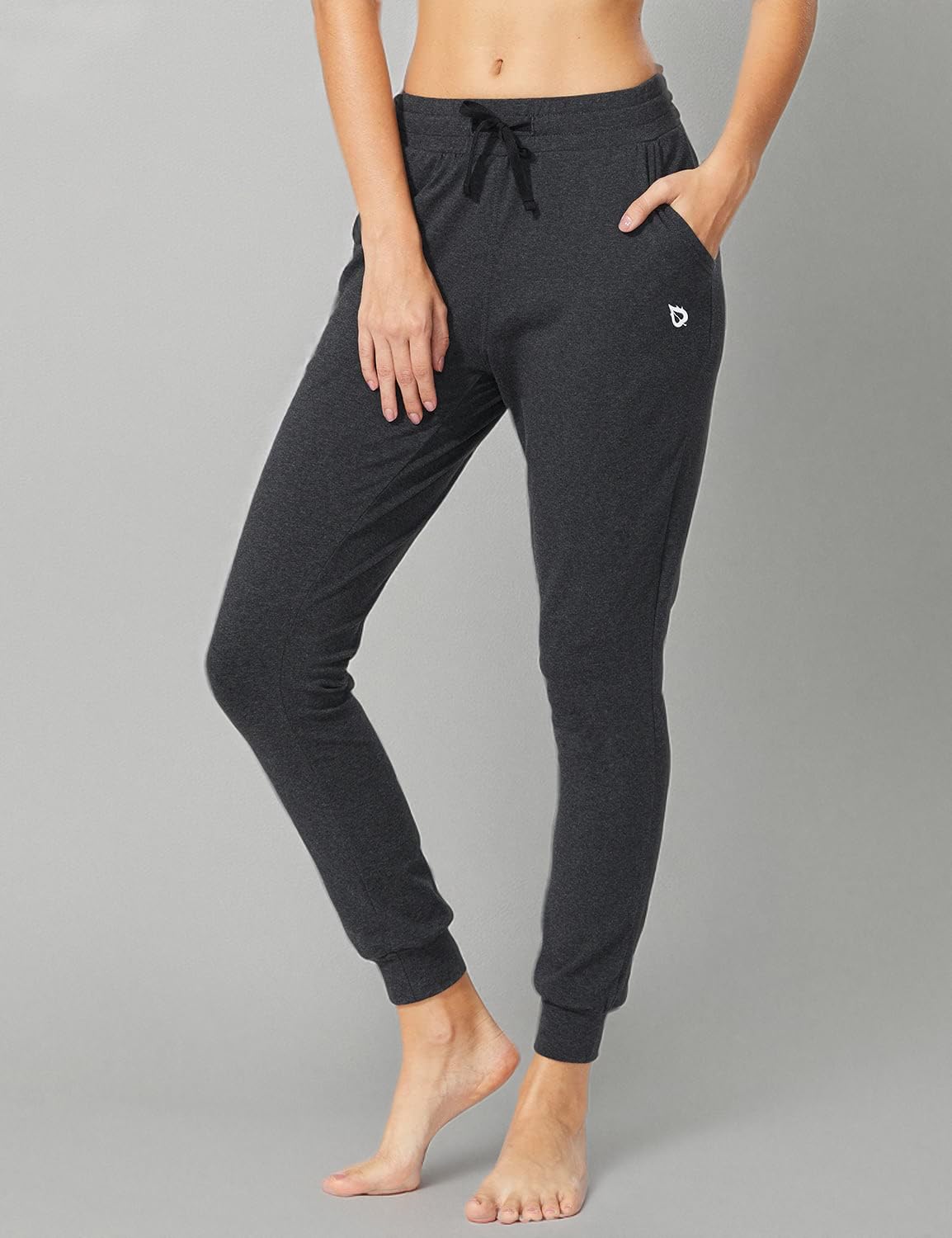 baleafWomens Sweatpants Cotton Joggers with Pockets Lounge Sweat Pants  Tapered Casual Running Workout Yoga