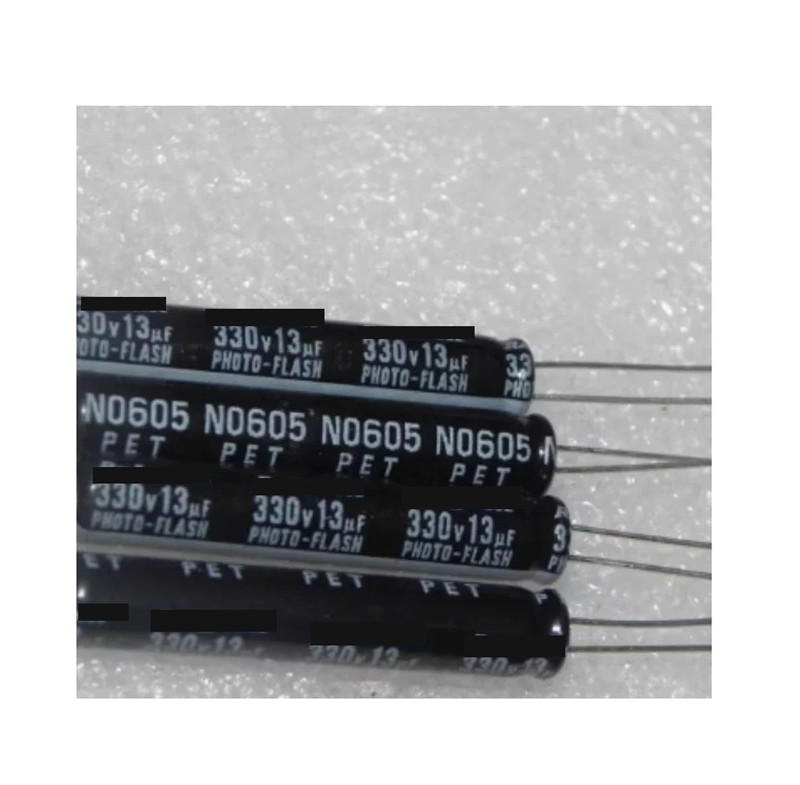 Condensateur 13UF 330V 5.5x30mm pour réparation électronique - Lot de 5 pièces