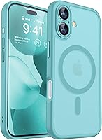 Vista 150 de CANSHN Funda magnética compatible con iPhone Air (6.5 pulgadas), mejorada [protección completa de la cámara] [compatible con Magsafe]