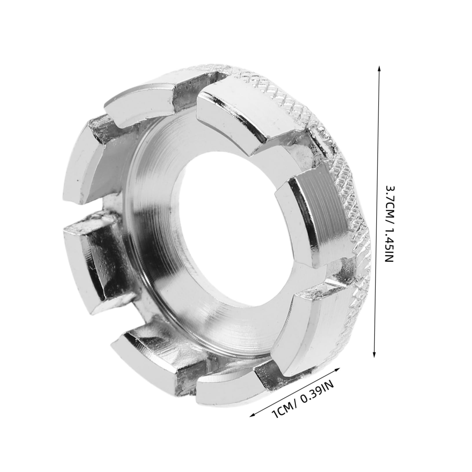 Totority Multifunctional Bike Spoke Wrench for Mountain Bikes Motorcycles Steel Tool for Wheel Nut Adjustment