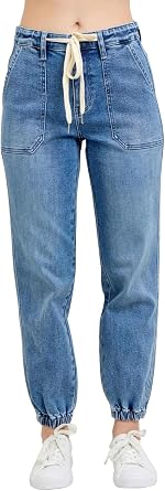Judy Blue High Waist Denim Jogger