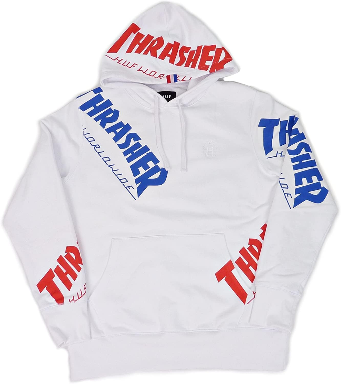 ハフ スラッシャー TDS プルオーバーパーカー ホワイト 2XL Amazon.co.jp: [ハフ] スラッシャー TDS コラボロゴプリント プル