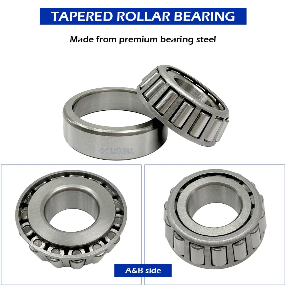 Swing Arm Bearing Seal Kit w/Shaft for Kawasaki Prairie 360 650 700 Brute Force 650 KFX700 2002-2013#33032-1200 33032-1197 92116-1001