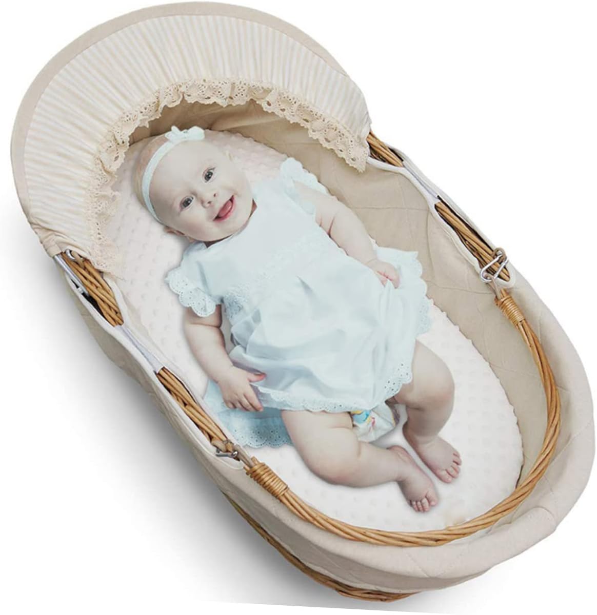 GLEAVI 2pcs Changing Pad Liner Machine Washable Fade Resistant Comfortable for Nursery