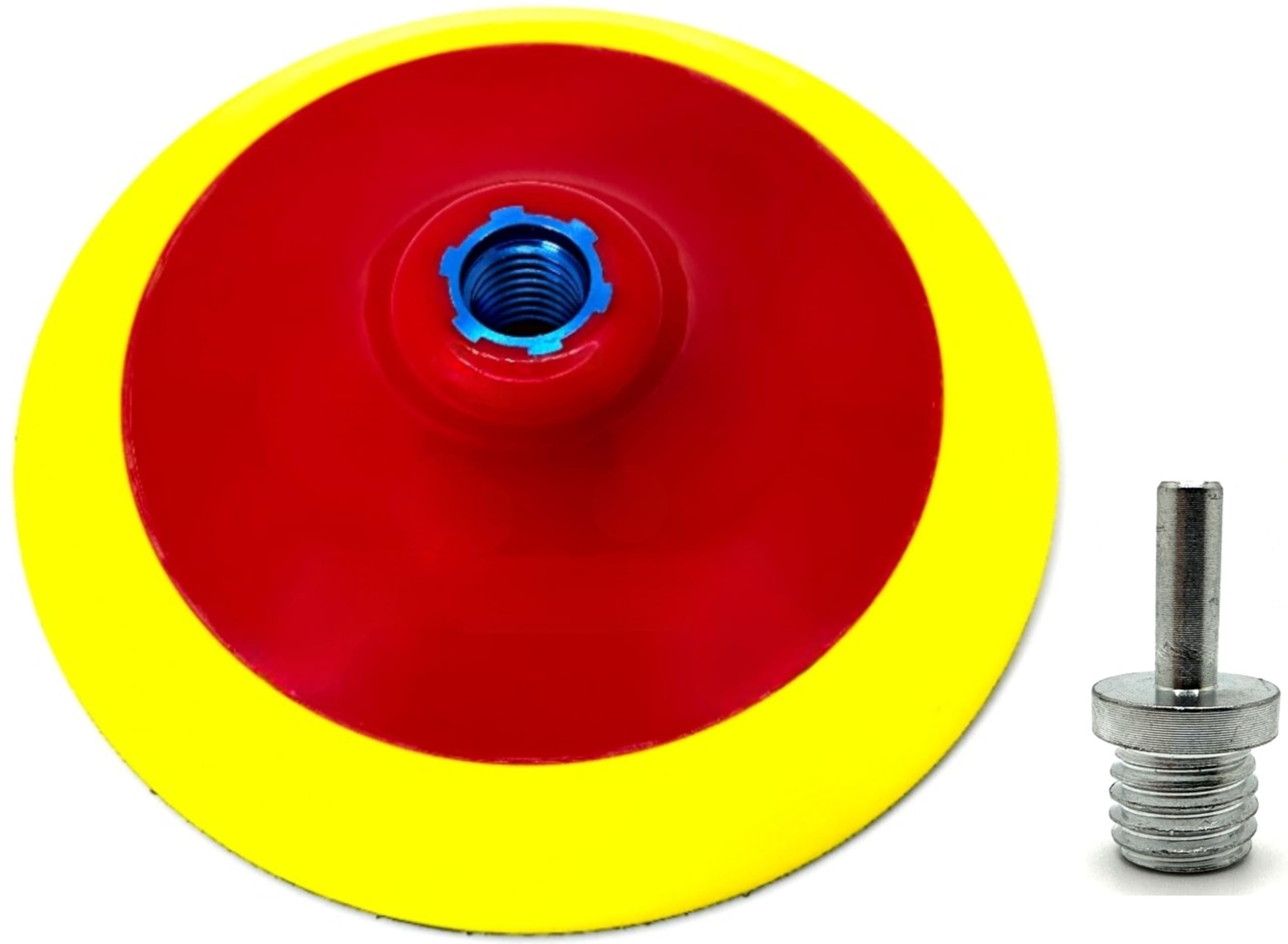 Pro-Graad 5” PSA Disc Pad Holder, Durable Foam Backing Pad, 5/8”-11 Thread, for 5 inch Adhesive-Backed PSA Discs