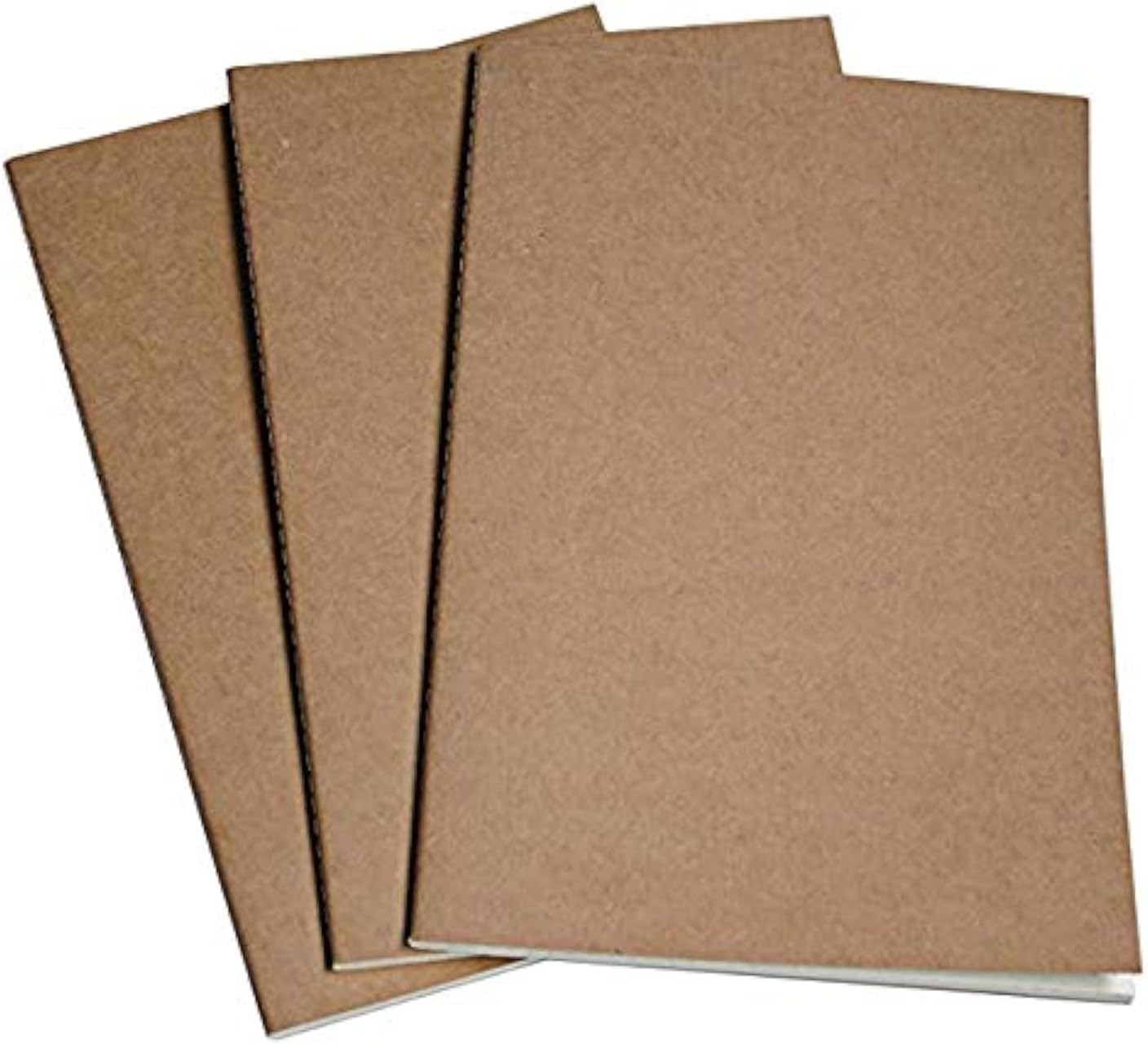 Wanderings Large Lined Travelers Notebook Insert/Large Journal Refill | 7" x 10.7" / 18cm x 27cm | 3 Booklets, 180 Blank Pages | Travelers Notebook Refills for Journals, Diaries, Planners