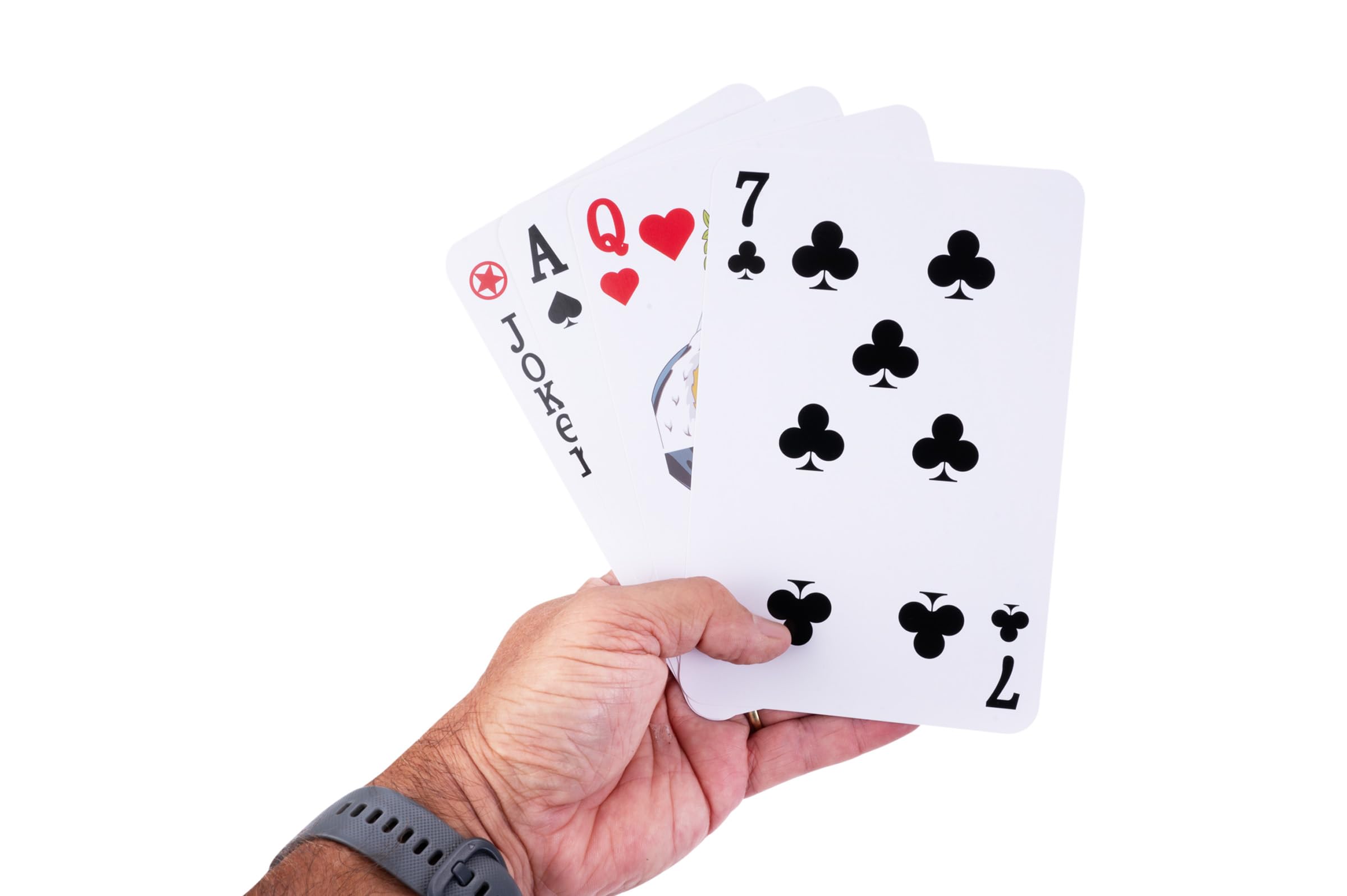 Engelhart - 390115 - XXL card game - card size: 12.1 cm x 18.5 cm, 54 giant cards - Image 2