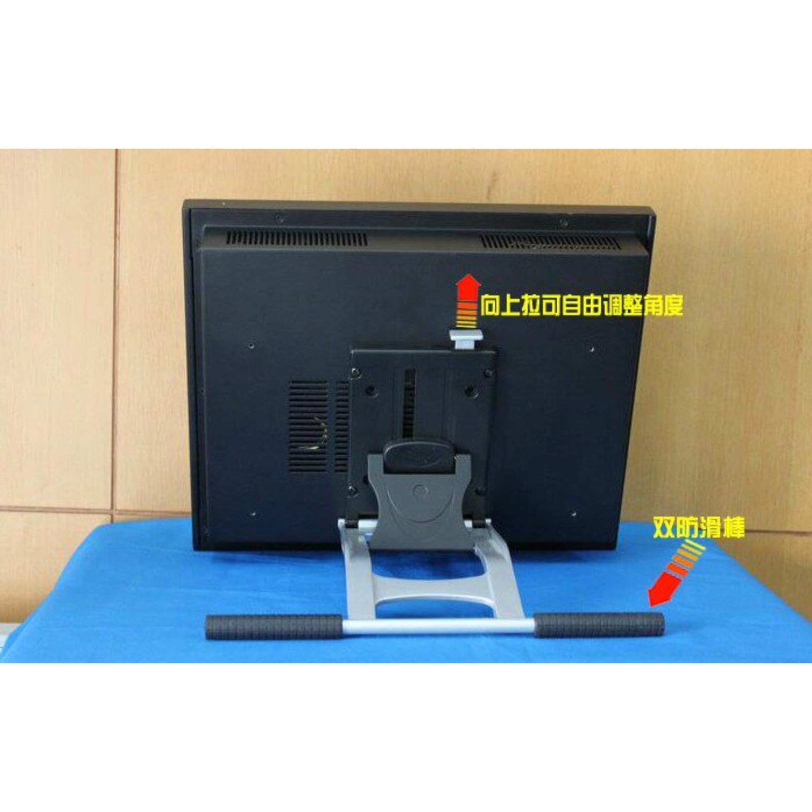 10-32 Inch Monitor Bracket(Silver Large-Screen Desktop Stand)