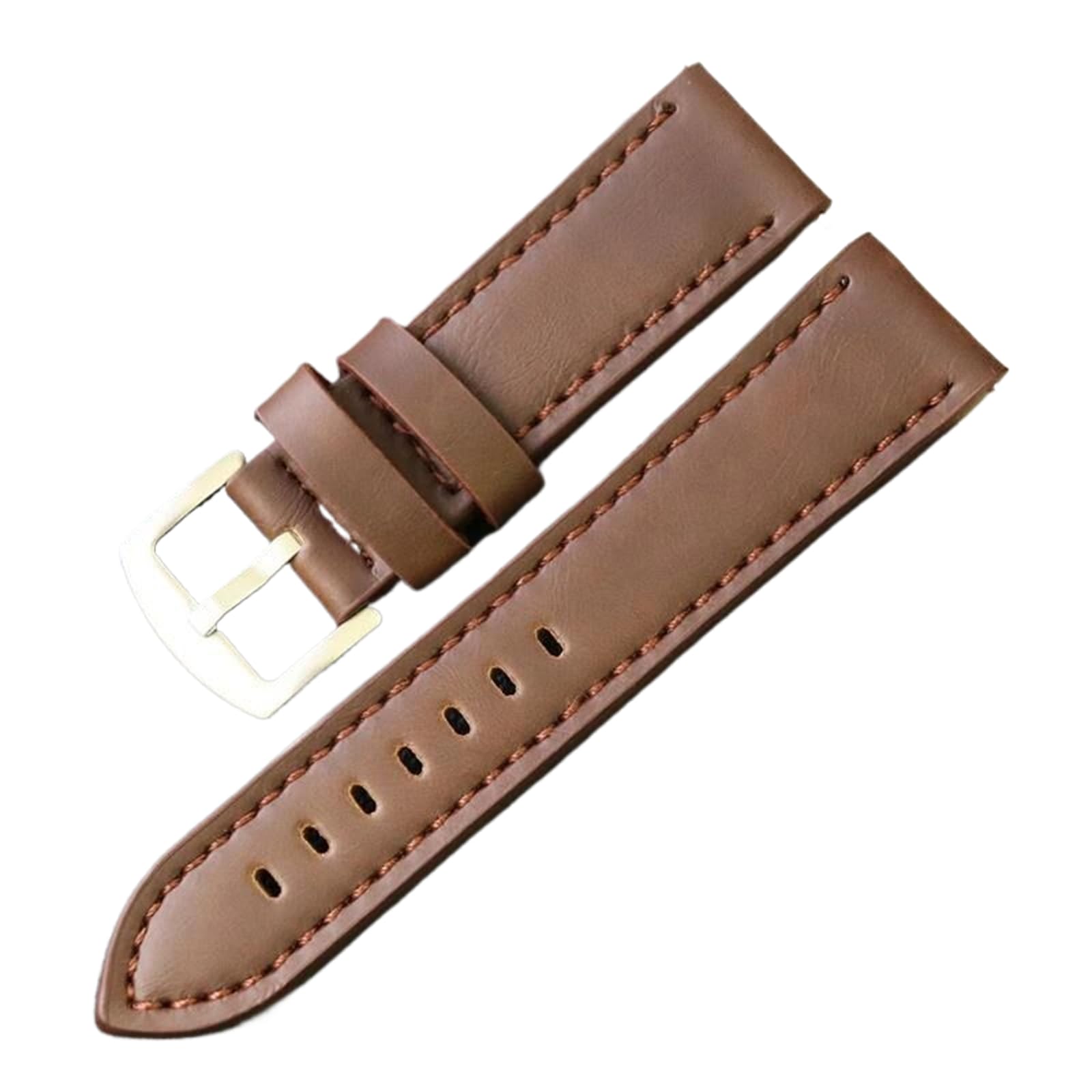 Uhrenarmbänder, Lederarmband Schnellverschluss | Herren Uhrenarmbänder Vintage Leder Armbanduhr