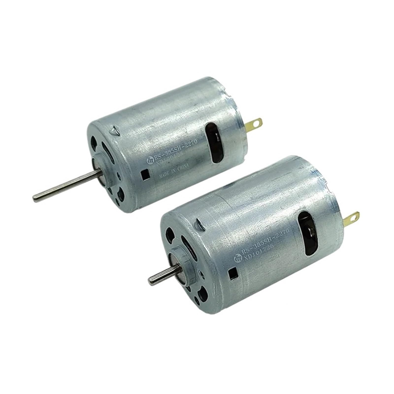 Guipeng A Short Shaft Motor Rs-385Sh-2270 Dc 6V-24V 12V 18V 15000Rpm High Speed Carbon Brush Micro 28Mm Electric Motor(A Short Shaft Motor)