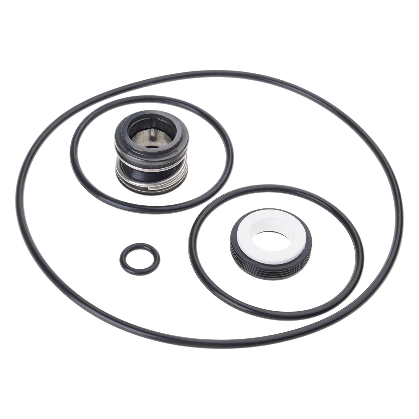 Premium Pool Pumps Shaft Seal O Rings Replacement Set for Multiple Models Includes Drain Plugs and Cover Seal Shaft O Rings Replacement