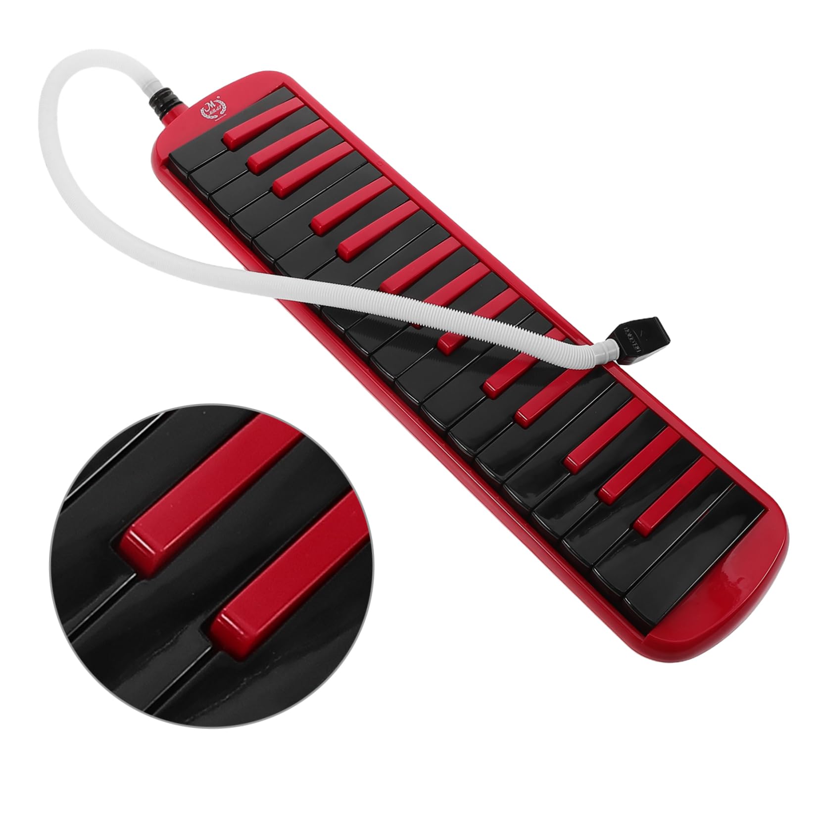 ibasenice Melodica-instrument Mit Tasten Sopran-keyboard Mit Mundstückrohr Tragetasche Für Musikunterricht Und Übungen Für Anfänger Und Erwachsene