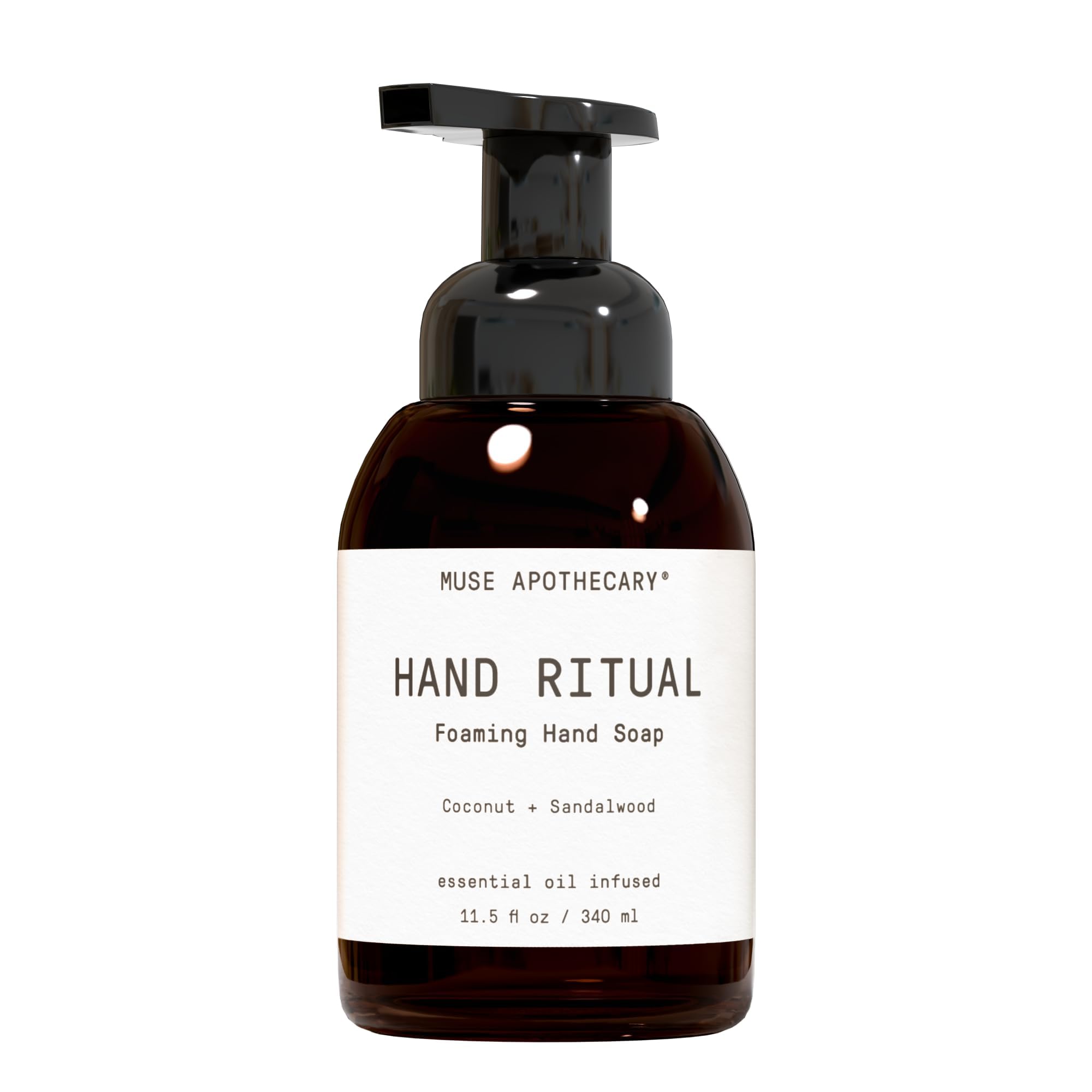 Muse Apothecary Hand Ritual - Aromatic and Nourishing Foaming Hand Soap, Infused with Natural Aromatherapy Essential Oils - USDA Certified Biobased -