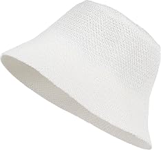 styleBREAKER Women's Paper Straw Sun Hat, Foldable Fishing Hat, Lightweight Bucket Hat, with Sweatband, Summer Hat, with Brim, Sun Protection for Outdoors, Beach, Leisure | Breathable, foldable for travel, 6 cm brim for sun protection, elastic sweatband, 