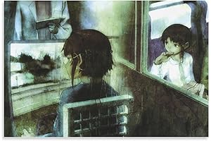 Serial Experiments Lain: Immerse Yourself in the Surreal with This Stunning Canvas Art