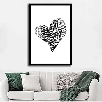 キャンバス プリントアート ハート 絵画 額付 インテリア キャンバス プリントアート ハート 絵画 額付 インテリア