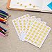 Kenkio 8270 Count Colorful Star Stickers Self-Adhesive Stickers Stars Labels