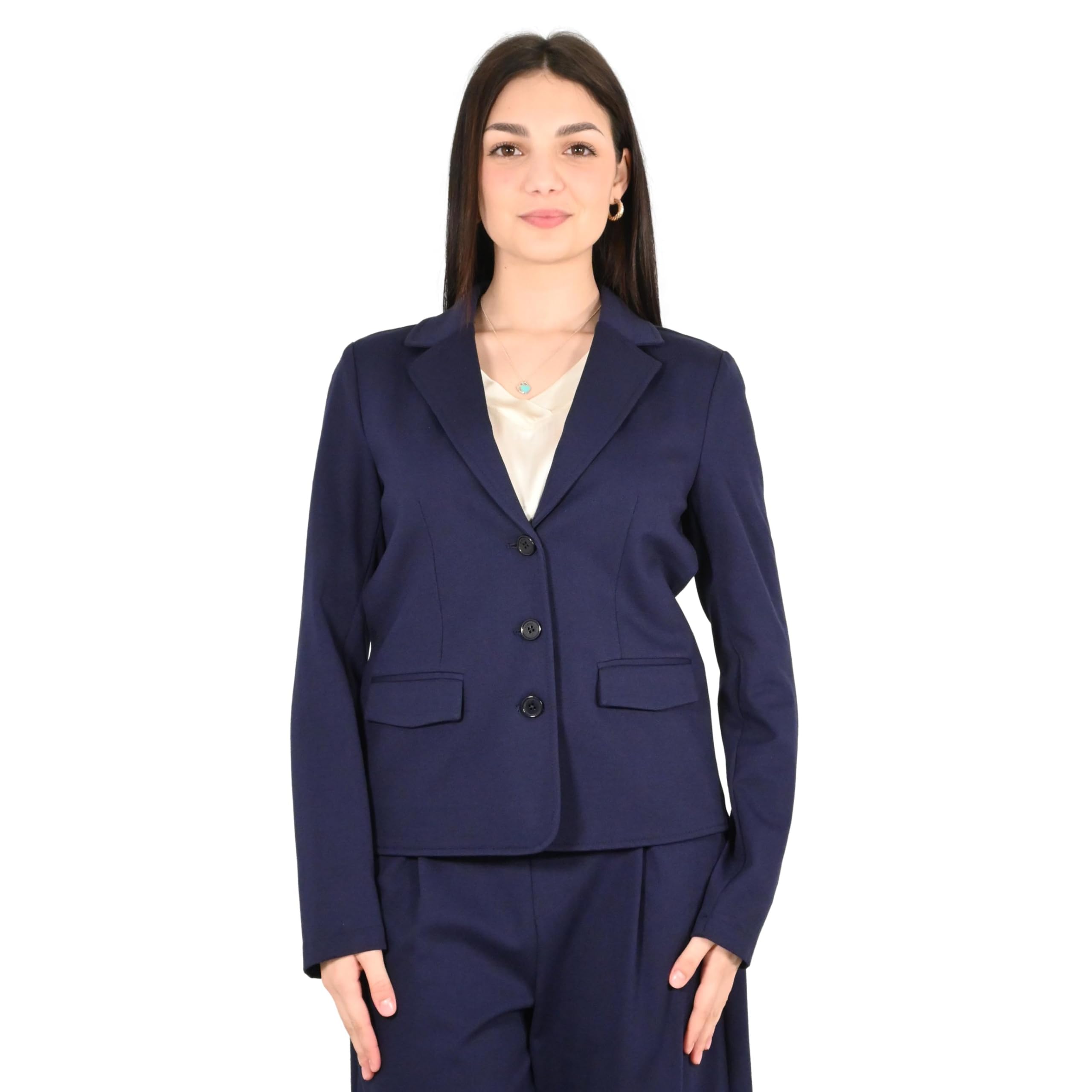 Please giacca donna blu J0NBSC7000