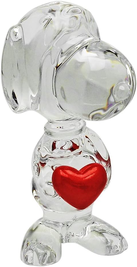 Big Sale Baccarat Crystal Cartoon Snoopy Figurine #2613001