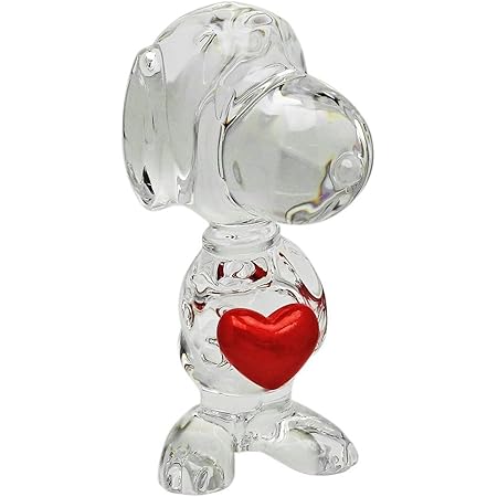 Amazon バカラ Baccarat フィギュア カトゥーン スヌーピー ハート クリスタル 並行輸入品 置物 オブジェ オンライン通販