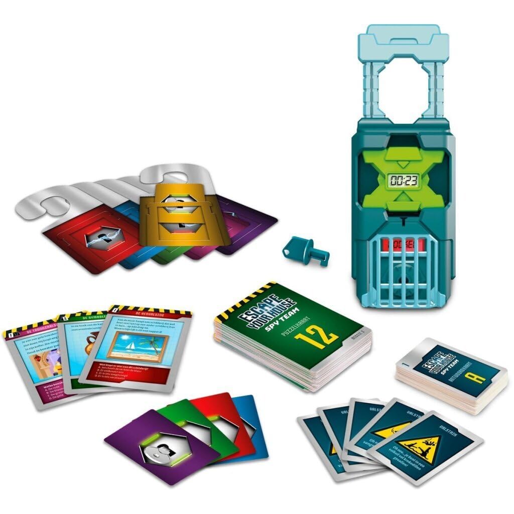 Escape Room The Game – Spy Team, Gioco Da Tavolo Per 3-6 Giocatori, 6 Missioni, Età 8+