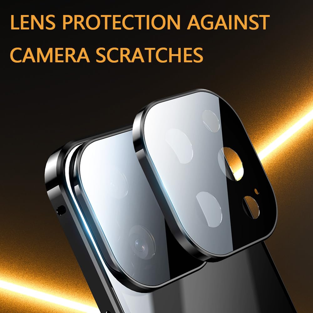 CANSHN Cover agnetica per iPhone 16 Pro ax(6,9 Pollici), Copatibile con agSafe, [Protezione