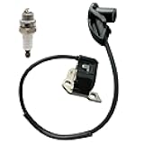 Ignition Coil Module with Spark Plug for Ryobi BP42 RY08420A RY42WB Leaf Bower Replace 291424005