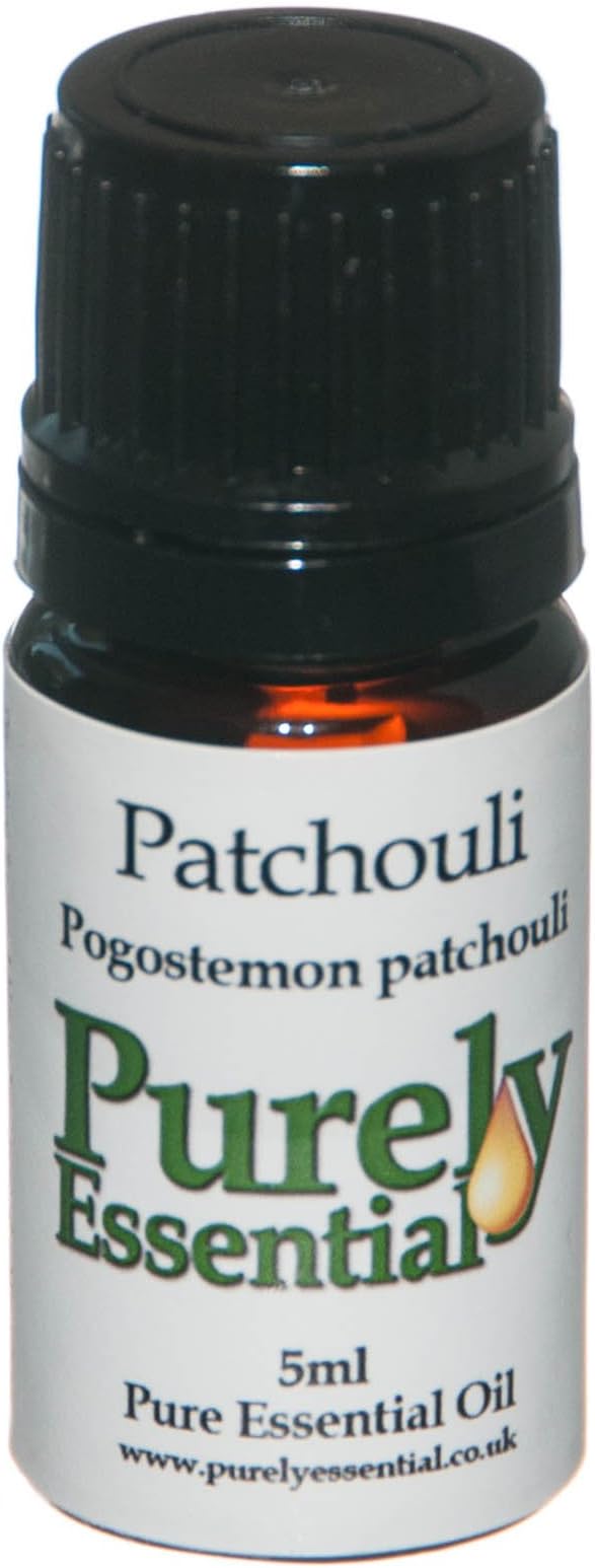 Patchouli Essential Oil 5ml Pure and Natural, Purely Essential