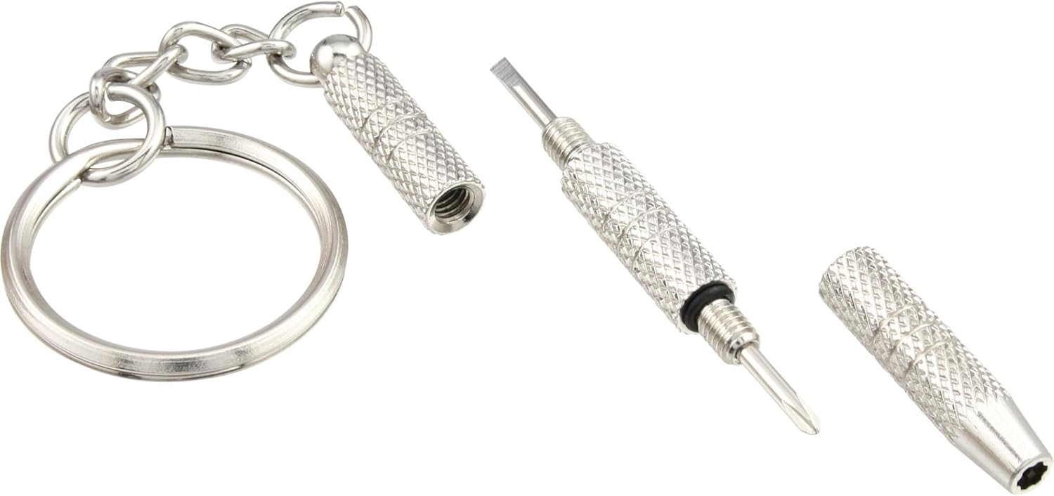 Inline Mini Glasses Screwdriver Set for Key Ring