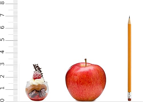 Miniatura 3 de Paquete de 48 mini tazas de postre de 3 onzas con cucharas de parfait de grado profesional reciclable de plástico transparente desechable para