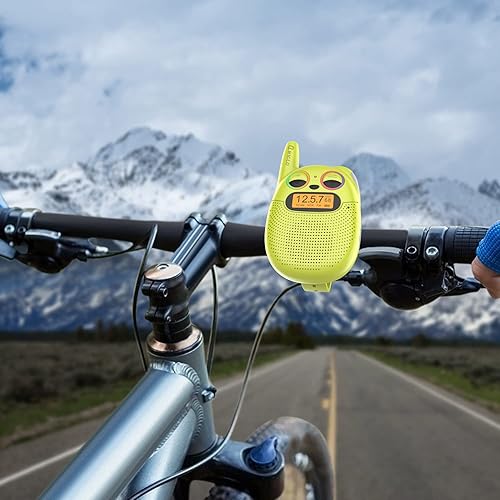 Miniatura 44 de Qniglo Kids Walkie Talkies Rechargeable, Gifts for 3-12 Year Old Girls & Boys, Walkie Talkies with FM Radio, Adventure Camping Games, Best Christmas