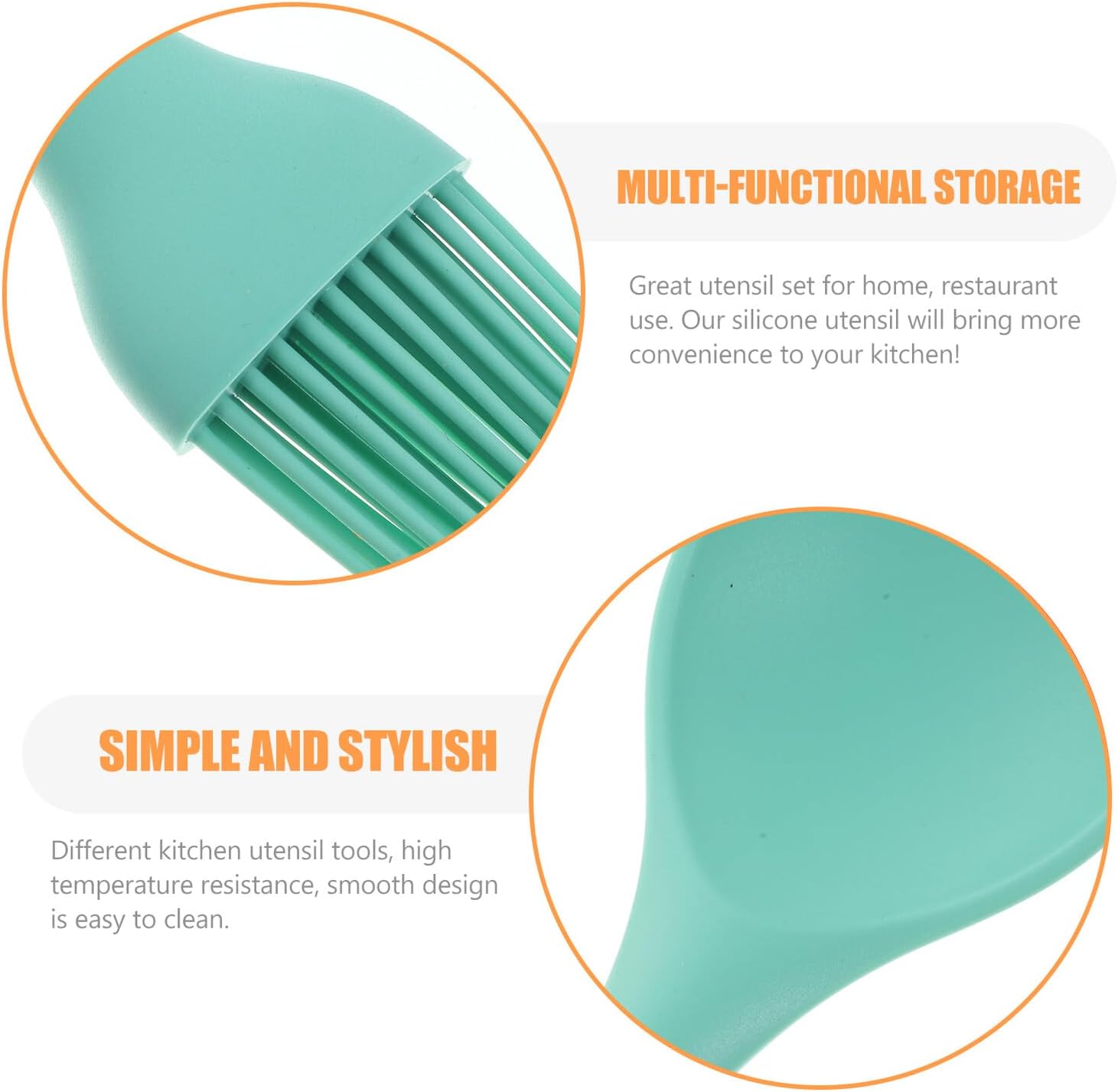 12pcs Silicone Kitchen Utensils Set with Nylon Storage Bucket and Wooden Handles, Heat Resistant Cooking and Baking Tools for Home Kitchen Essentials