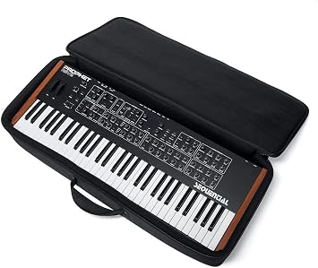 ANALOG CASES Prophet 6 / Rev2 / Trigon-6 / OB6 Case - Padded SUSTAIN Case