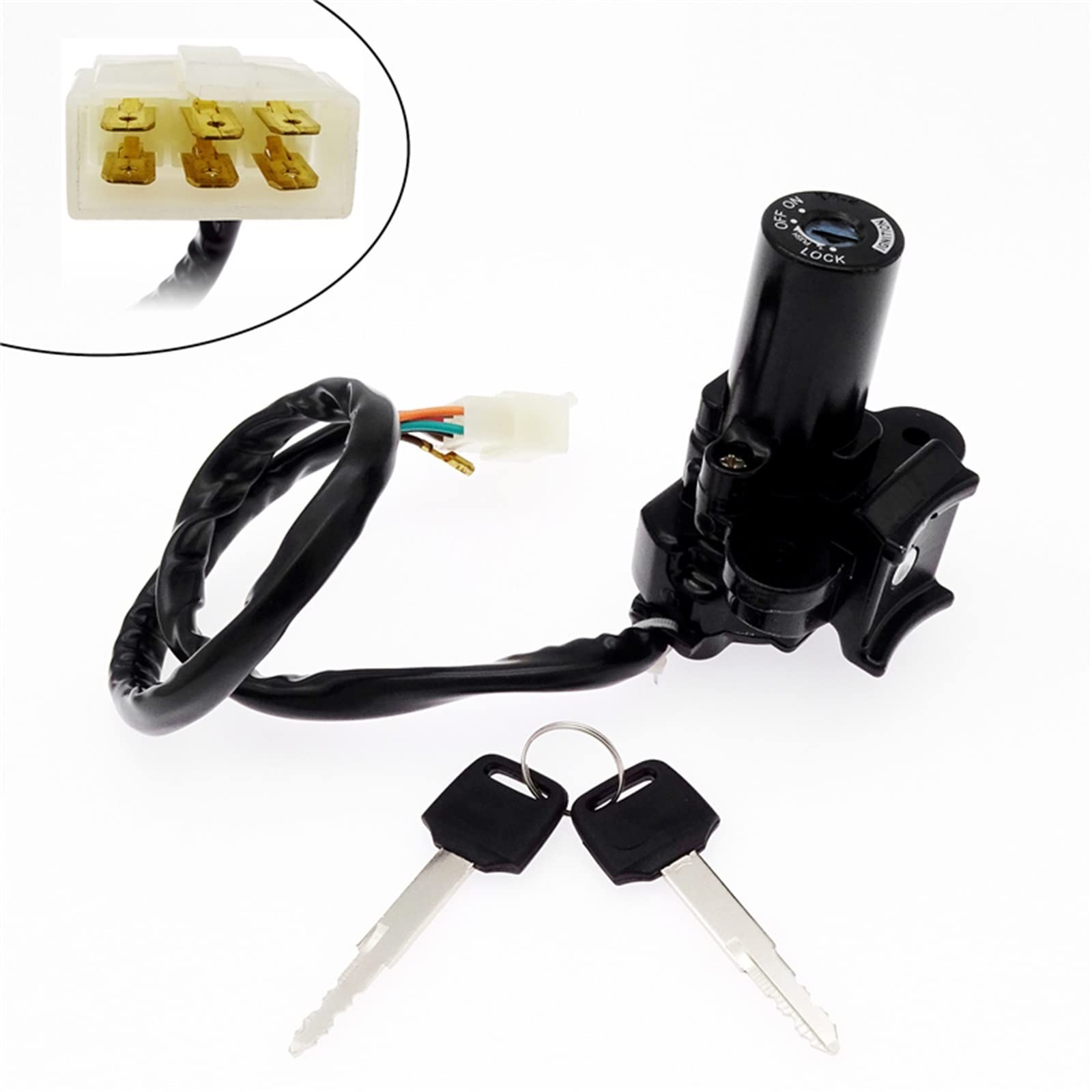 Amazon.co.jp: バイク用キーシリンダー Compatible With Kawasaki For