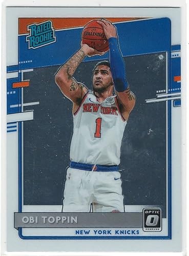 2020 Panini Donruss Optic Obi Toppin Rated Rookie Card