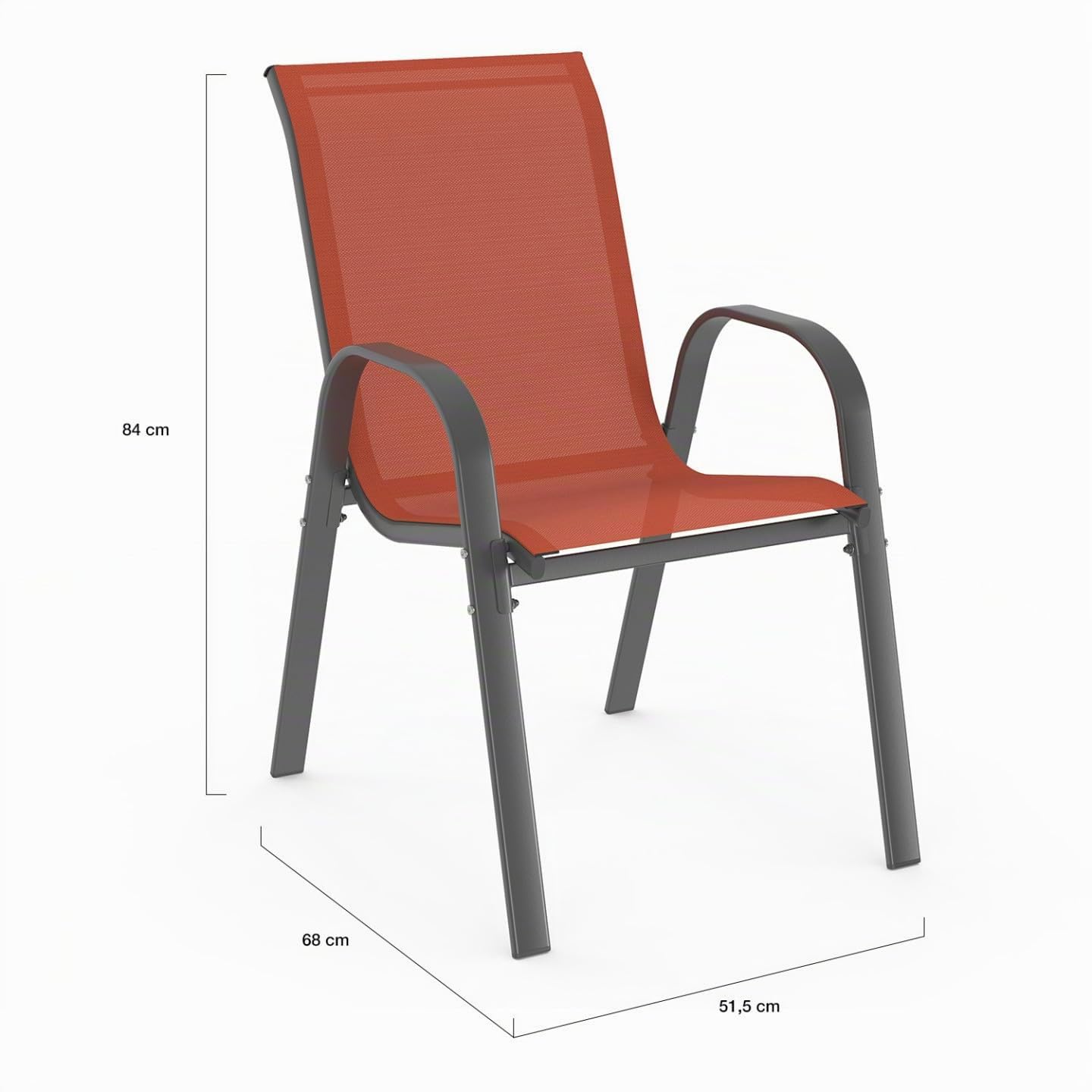 IDMarket - Salon de Jardin Madrid Table 240 cm et 10 chaises empilables