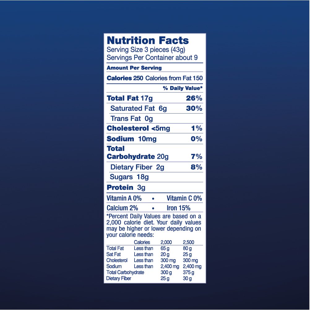 Perugina Baci Classic Dark Chocolate Hazelnut, 21-pc Box 10.5 oz.