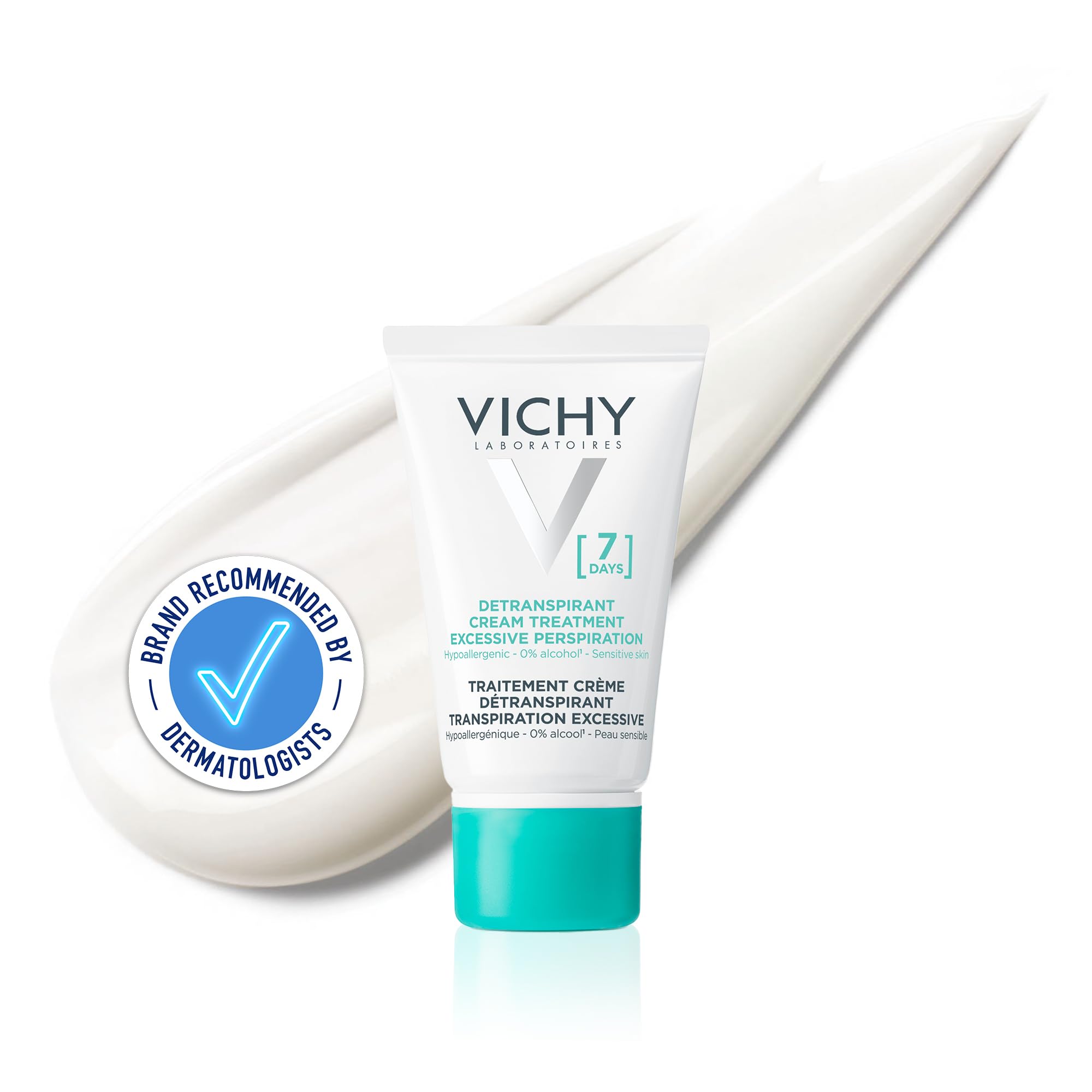 VICHY LABORATORIES 7 DAYS' ANI-PERSPIRANT CREAM TREATMENT