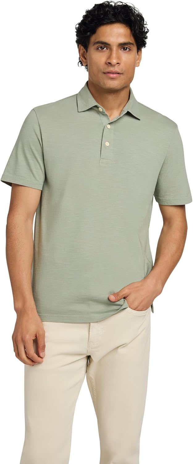 Faherty Men's Sunwashed T-Shirt Polo