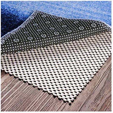Non Slip Area Rug Pad Gripper - 4x6 Strong Grip Carpet pad for Area Rugs and Hardwood Floors, Provides Protection and Cushion