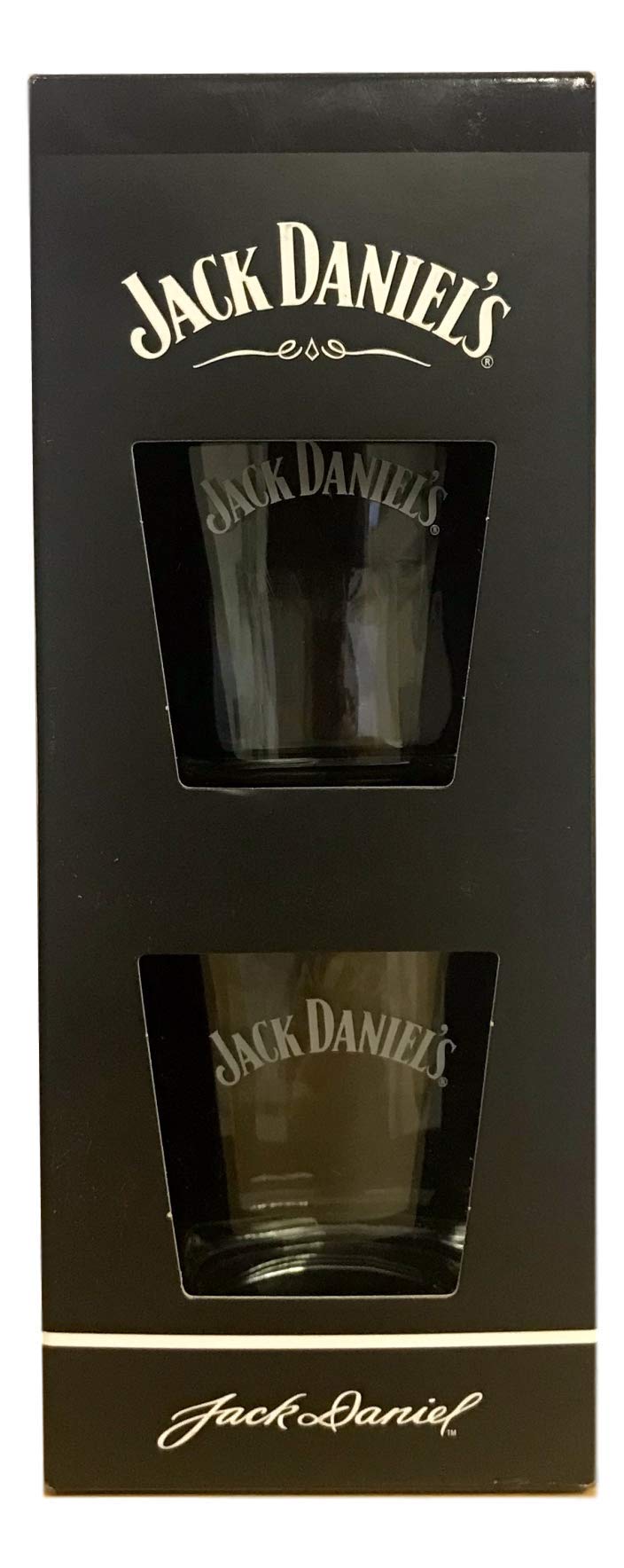 Buy Jack Daniels Gift Set of 2 Official Licensed Whiskey Glasses, 330