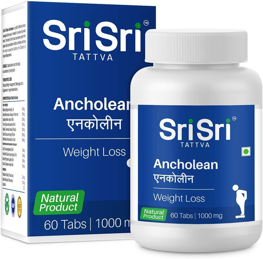 Sri Sri Tattva Ancholean 1000Mg Tablet - 60 Count (Pack of 3)
