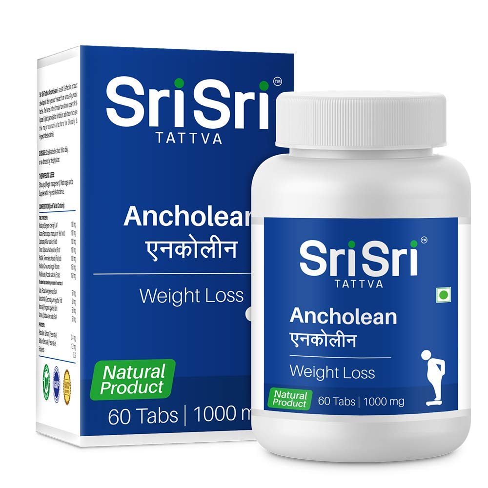 Sri Sri Tattva Ancholean 1000Mg Tablet - 60 Count (Pack of 3)
