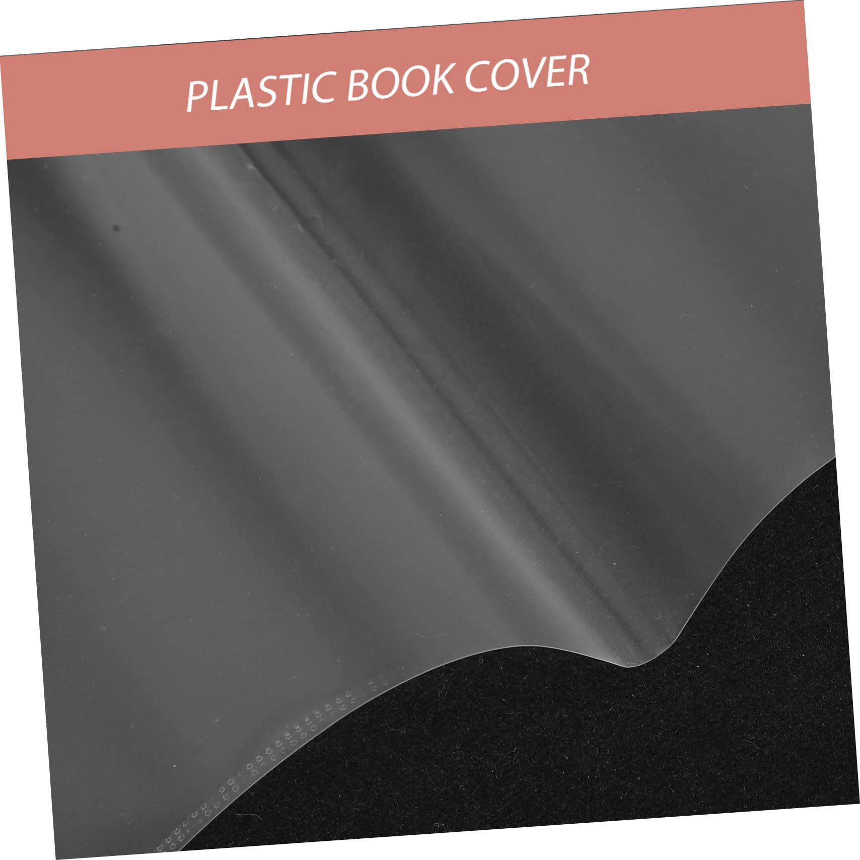 DOITOOL 80 Pièces Lot de Protège Cahiers Transparente Autocollante Film de Protection Étanche pour Manuels Scolaires et Housse Souple Résistante Aux Rayures pour Étudiants