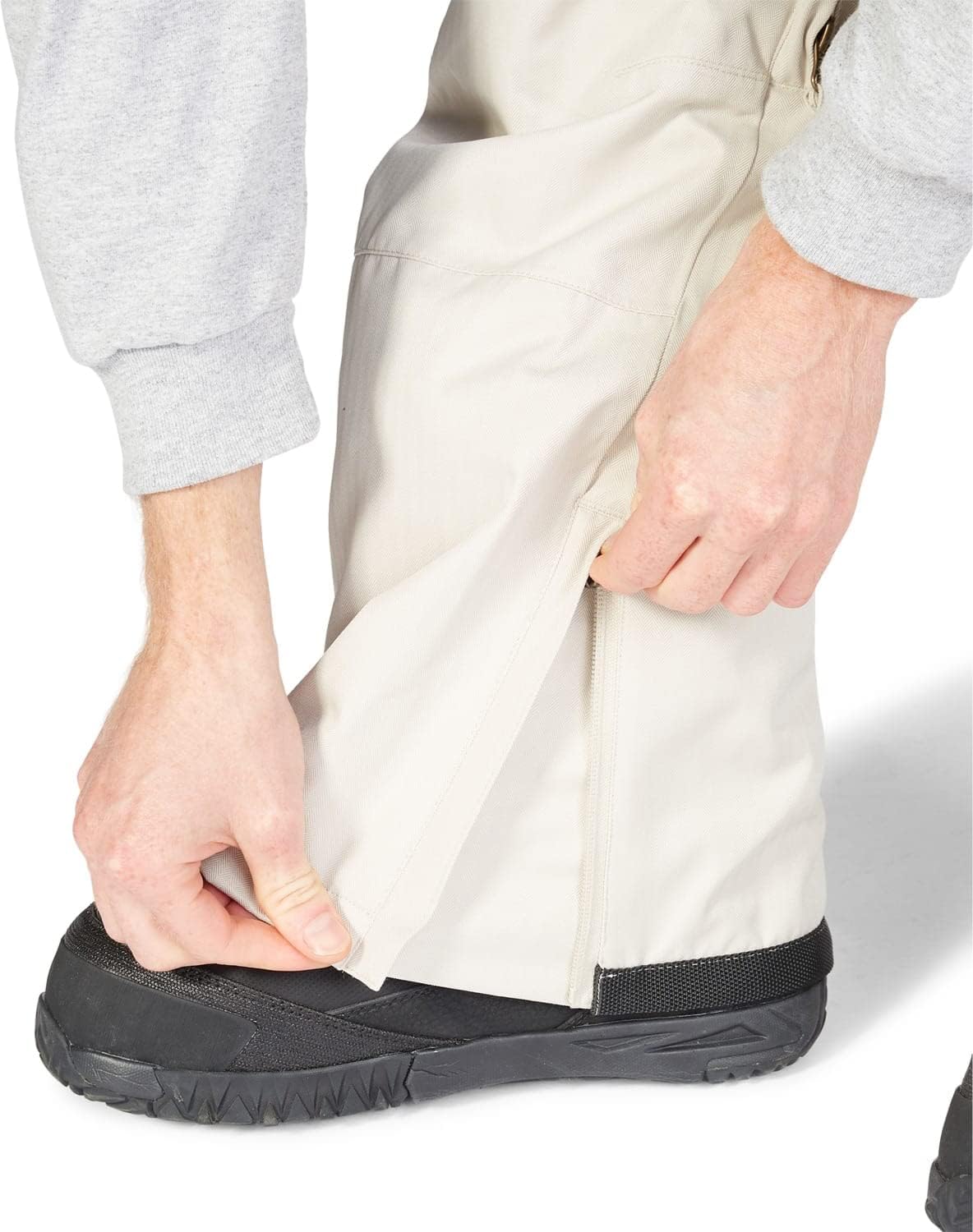 DC Men's Code Shell Snowboard Pants - Pelican - Small