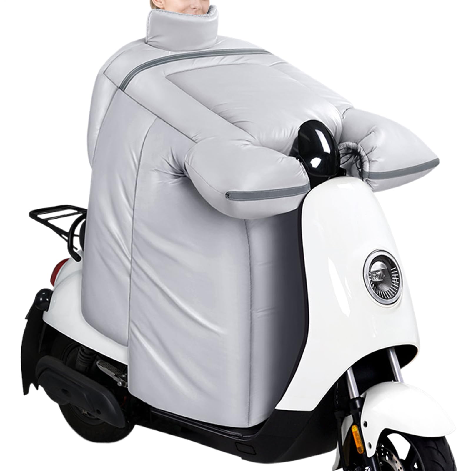 Protège-Jambes Moto Imperméable Épais Et Matelassé