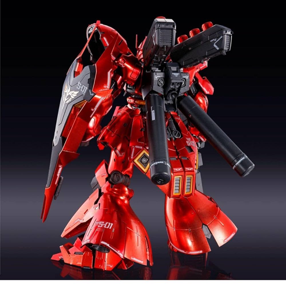 ロボット RG 1/144 Hi-VGUNDAM MSN-04SAZABI Bandai RG 1/144 MSN-04 Sazabi [Special Coating] Model kit