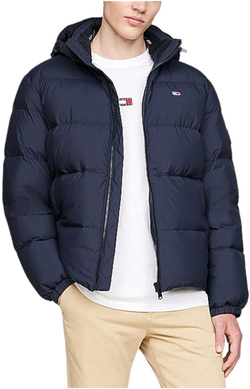 Tommy Jeans Men's Tjm Essential Down Jacket Ext Dm0dm19786 Other Jackets
