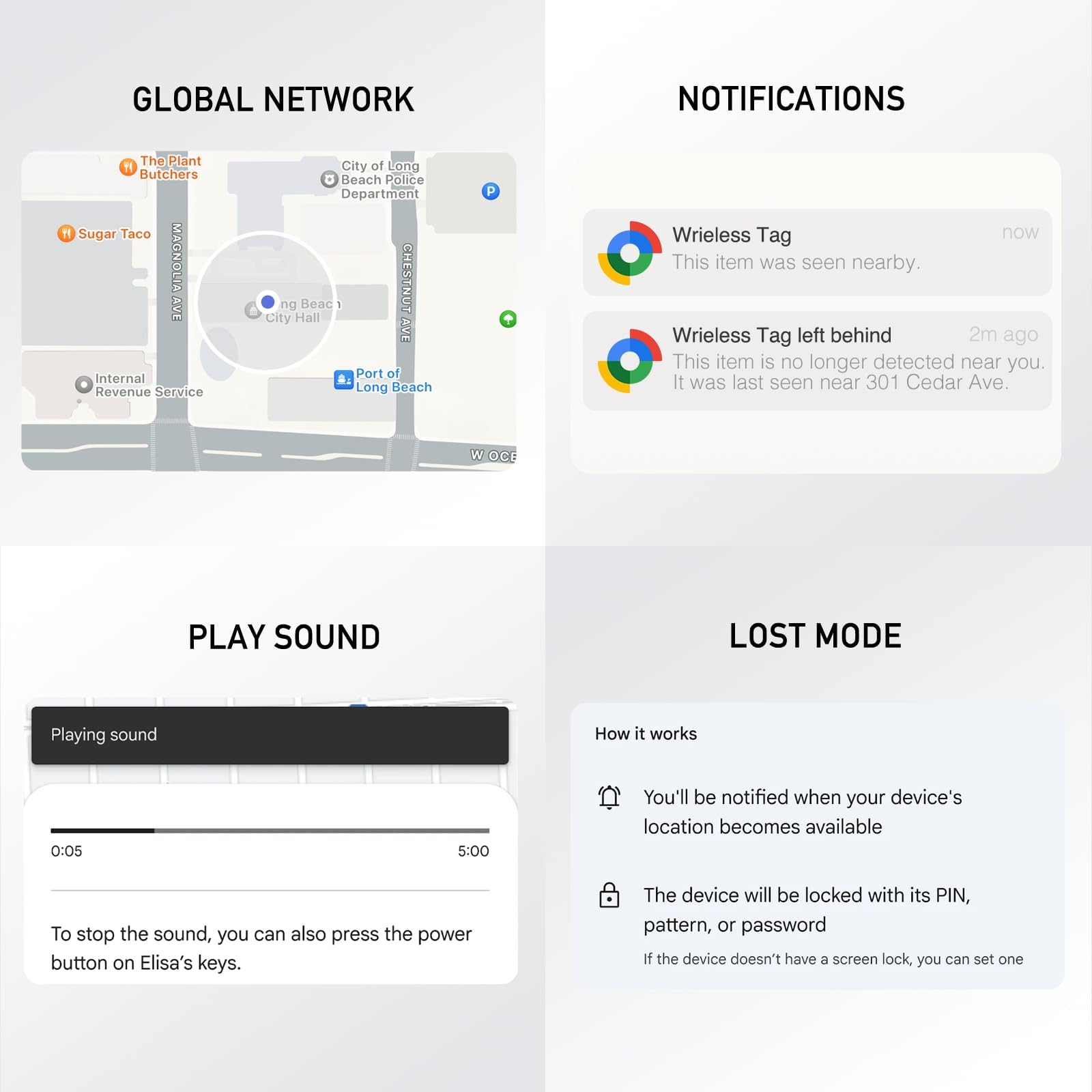 Snapklik.com : Android Air Tags-2 Pack: Smart Tracker(2025), Works