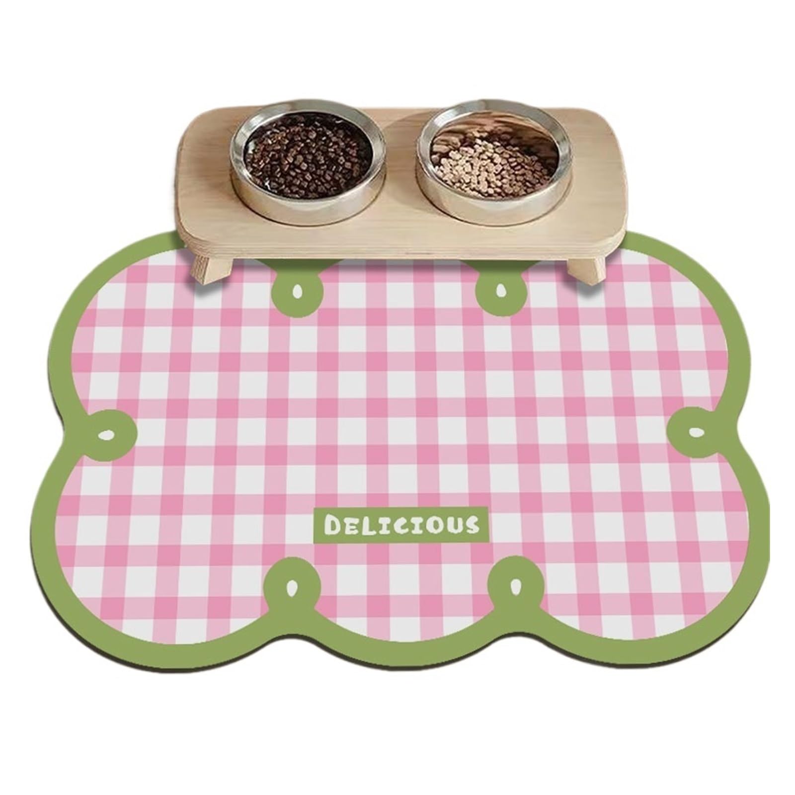 Tapis gamelle chat et tapis pour gamelle de chien étanche